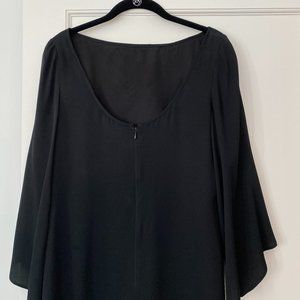 Milly Low Back Bell Sleeve Dress